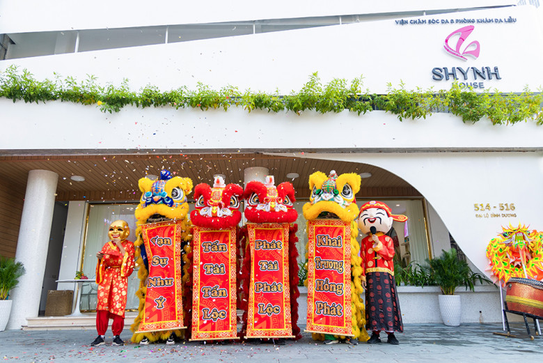 Shynh House Bình Dương khai xuân với hoạt động múa lân rộn ràng