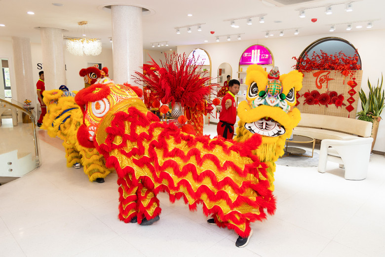 Những tiếng trống khai xuân với hy vọng một năm mới Đại cát - Đạt lợi