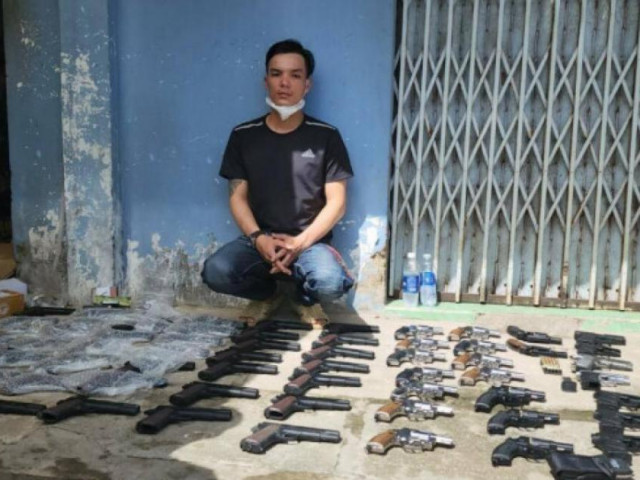 Phá đường dây sản xuất và mua bán súng quy mô lớn ở Kiên Giang