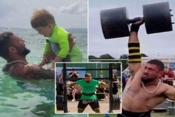 Thể thao - Người đàn ông khỏe nhất nước Anh gặp họa, 8 kg cũng không bê nổi