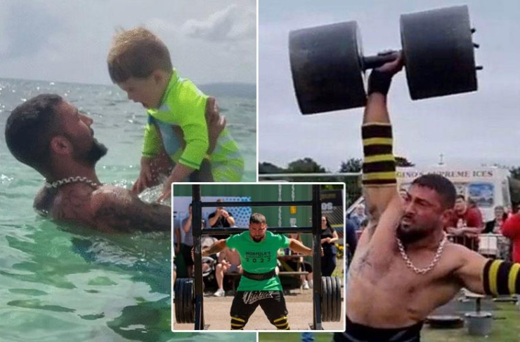 Người khỏe nhất nước Anh 2022 giờ không được bê vác vật nặng