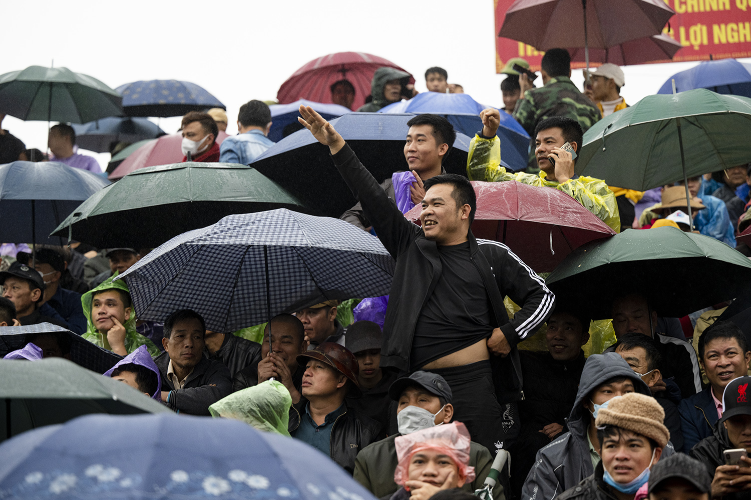 Lễ hội năm nay không thu vé của người dân và du khách về xem hội.