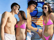 Đời sống Showbiz - Loạt ảnh &quot;nóng rực&quot; của Bùi Tiến Dũng với vợ Tây 2k gây bất ngờ vì một điều