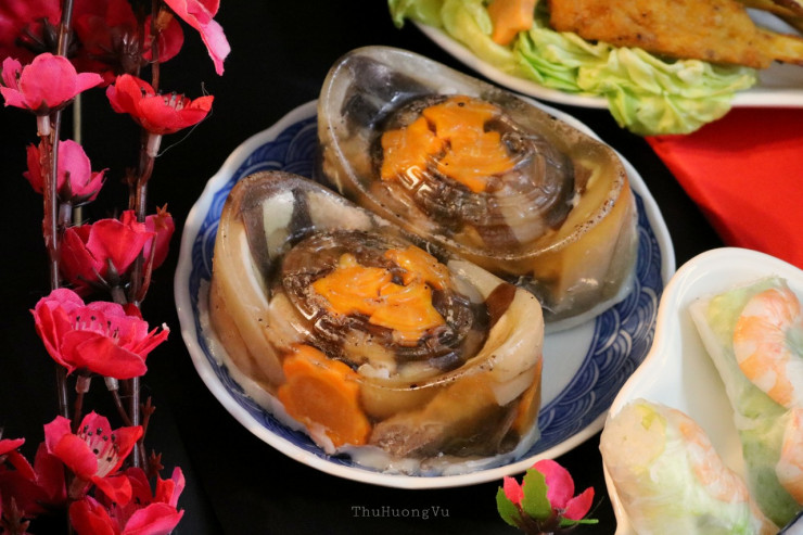 Món thịt kho đông cũng là một gợi ý cho mâm cơm những ngày mưa phùn, nồm ẩm. Ảnh: Thu Hương