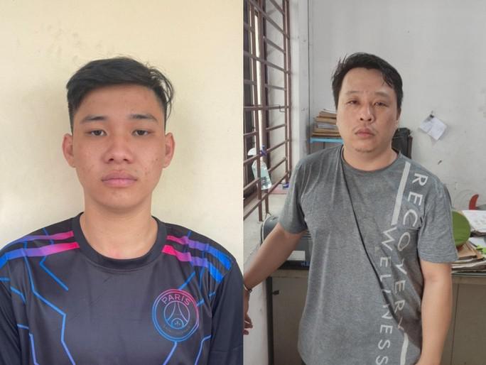 2 đối tượng Lộc và Minh tại cơ quan công an