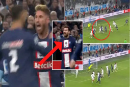 Messi khiến fan ngỡ ngàng: Ăn mừng cực sung cùng Ramos, đã quên hận thù 10 năm?