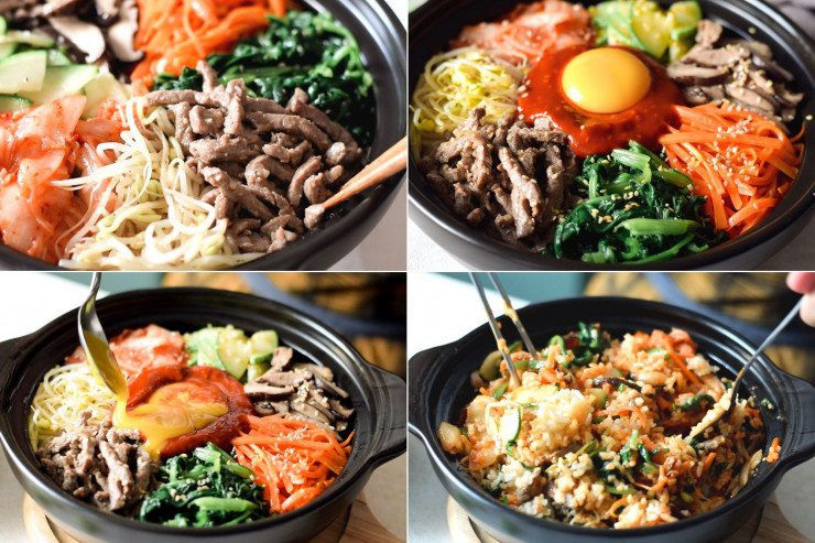 Món cơm trộn thơm ngon, hấp dẫn, nguyên liệu dễ chuẩn bị cũng là một gợi ý không tồi dành cho ngày 14/2. Ảnh: Tara Nu