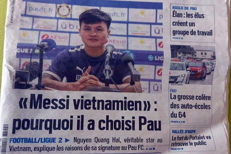 Từ nhận định ban đầu của báo Pháp ví Quang Hải là Messi Việt Nam…