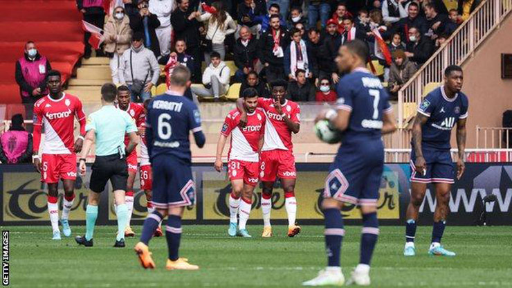 PSG từng thảm bại 0-3 trước AS Monaco trong lần gần nhất làm khách tại sân Louis II ở Ligue 1 mùa trước