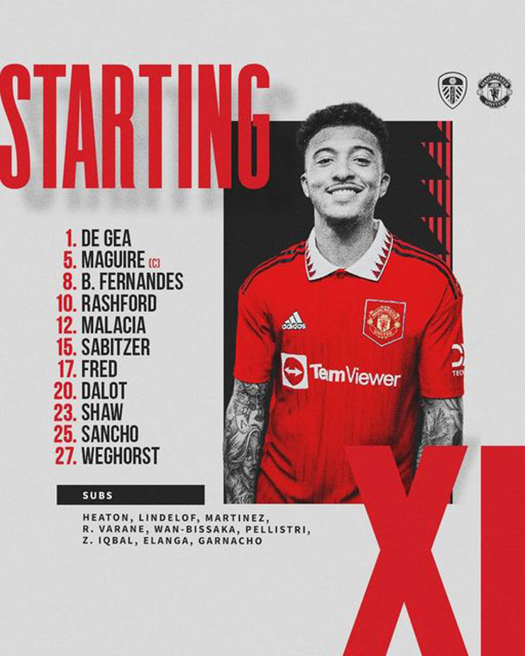 Tường thuật bóng đá Leeds - MU: Weghorst hụt bàn thắng cuối trận (Ngoại hạng Anh) (Hết giờ) - 6
