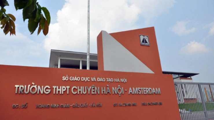 Trường THPT chuyên Hà Nội - Amsterdam. (Ảnh: Internet)