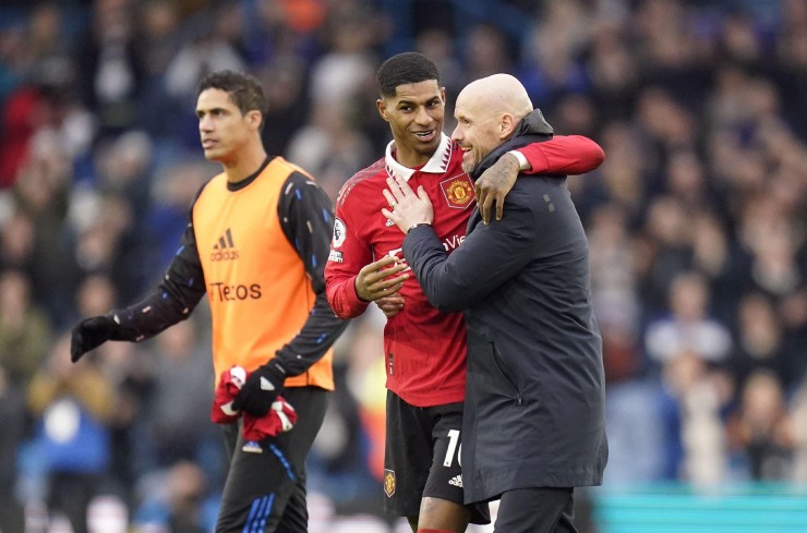 HLV Ten Hag cho rằng Rashford có thể chạm mốc 20 bàn tại Ngoại hạng Anh mùa này