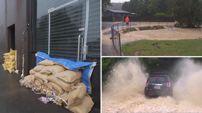 Cơ quan Khí tượng thủy văn New Zealand dự báo thời tiết khắc nghiệt vẫn sẽ tiếp diễn ở các khu vực phía Bắc và trung tâm của New Zealand. Ảnh: 9news