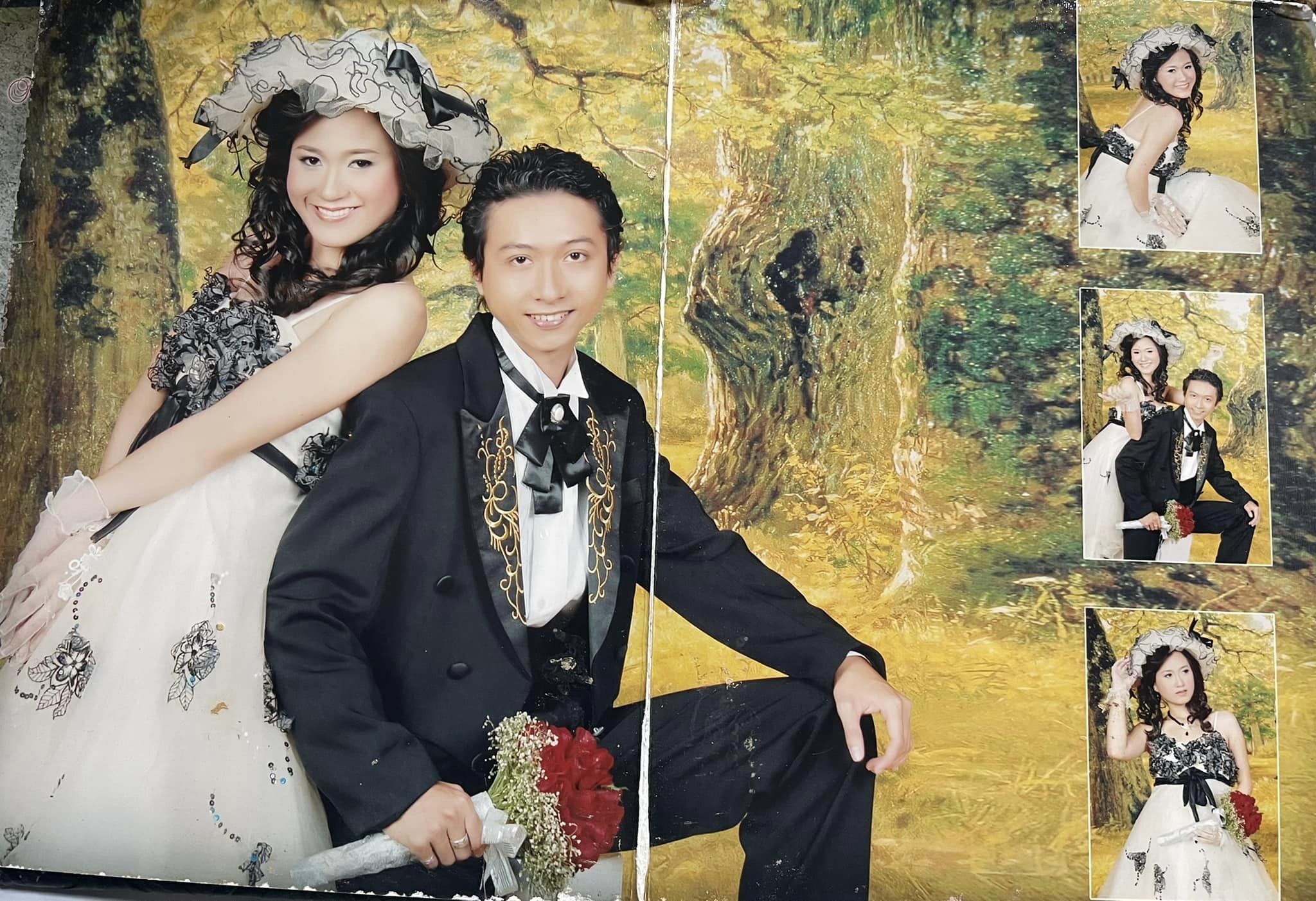 Cách đây 13 năm, Hứa Minh Đạt và Lâm Vỹ Dạ cho thấy độ chịu chơi và chịu chi khi đầu tư về trang phục cưới,&nbsp;từ áo dài truyền thống đến váy cưới hiện đại.