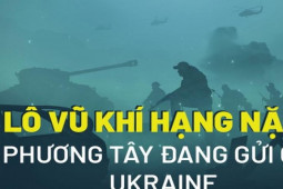 Vũ khí hạng nặng của phương Tây ồ ạt đổ về Ukraine