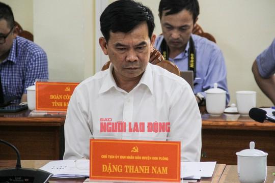 Ông Đặng Thanh Nam xin nghỉ hưu trước tuổi trong điều kiện lao động bình thường
