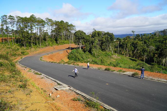 Dự án khu biệt thự phía Bắc huyện Kon Plông được thực hiện trên đất rừng