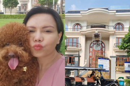 Đời sống Showbiz - Choáng ngợp với biệt thự mới của Việt Hương nằm ngay mặt đường đắc địa