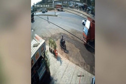 Phi thường - kỳ quặc - Nam thanh niên bỏ cả xe máy để chạy vì phát hiện điều kinh hãi