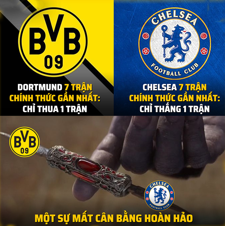 Một sự cân bằng hoàn hảo của cuộc đối đầu.