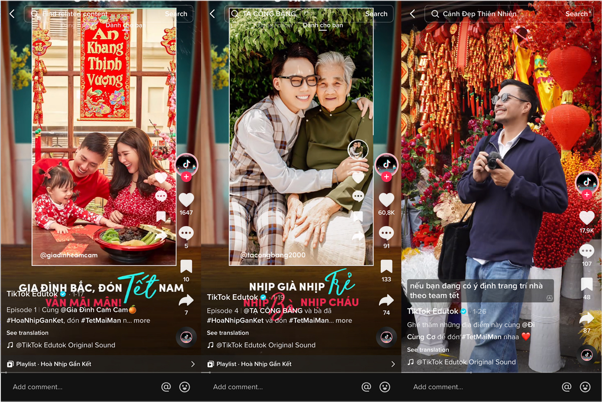 Các nhà sáng tạo cũng hoà mình đón Tết gắn kết