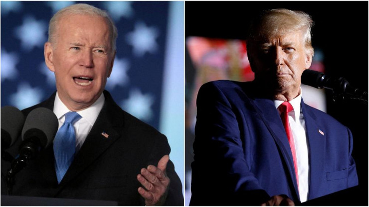 Ông Joe Biden và ông Donald Trump từng tạo ra cuộc tranh cử quyết liệt ở cuộc bầu cử Tổng thống Mỹ 2020. Ảnh: Reuters