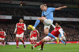 Video bóng đá Arsenal - Man City: Thảm họa phòng ngự, đại tiệc 4 bàn (Ngoại hạng Anh)