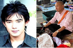Tài tử điển trai nhất Thái Lan lộ ngoại hình xuống cấp, phải ngủ lề đường, bán đồ cũ mưu sinh?