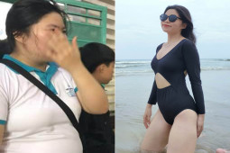 Bạn trẻ - Cuộc sống - Cô gái nặng gần 1 tạ 'đánh bay' 41kg để có thân hình đẹp như mơ