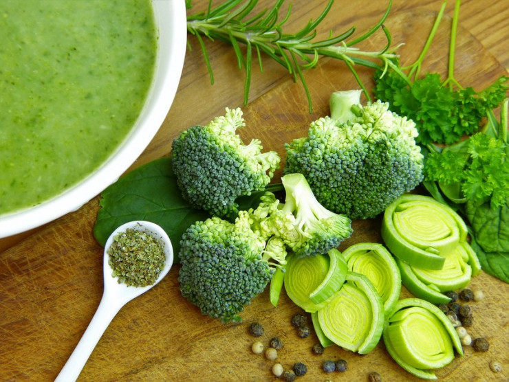 Bông cải xanh chứa nhiều chất chống oxy hóa flavonoid có thể giúp giảm huyết áp. Ảnh: Pixabay