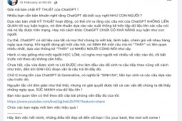 Công nghệ thông tin - ChatGPT nói gì khi CEO Bkav Nguyễn Tử Quảng phán AI này &quot;như người học lỏm&quot;