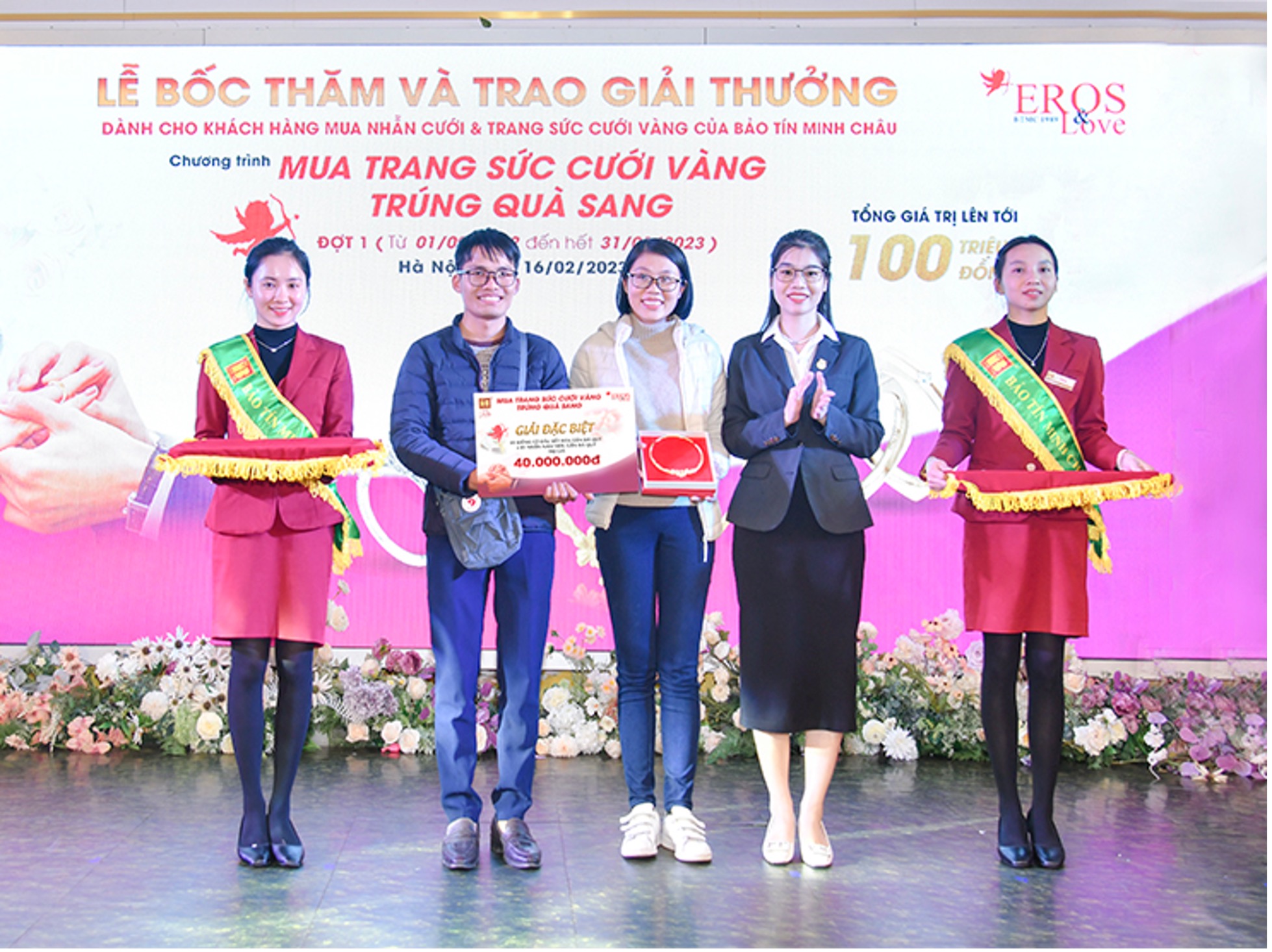 Bảo Tín Minh Châu tổ chức bốc thăm, trao thưởng cho khách hàng mùa cưới đợt 1 (2022-2023) - 2