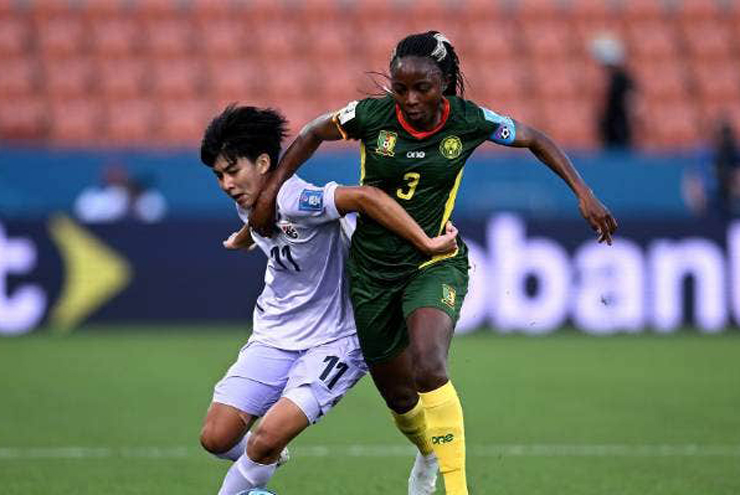 ĐT nữ Thái Lan thất thủ trước ĐT Cameroon