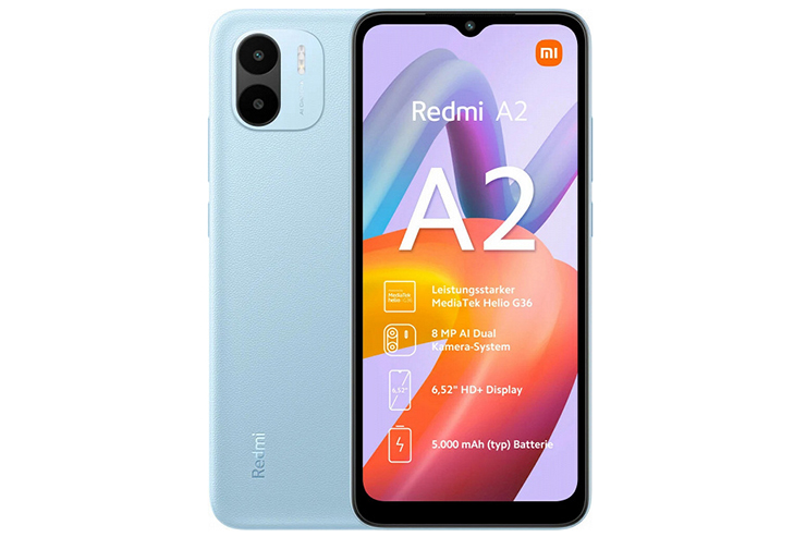 Redmi A2 sẽ là smartphone giá rẻ nhất từ Redmi.