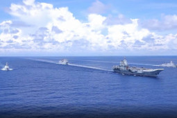 Thế giới - Báo Trung Quốc nói tàu Sơn đông có thể đã chạm trán với tàu sân bay Mỹ