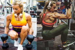 Thể thao - Nữ HLV thể hình với sự quyến rũ khác biệt, chỉ có 5% mỡ trong cơ bắp