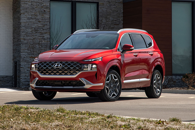 Giá xe Hyundai Santa Fe niêm yết và lăn bánh tháng 2/2023 - 2