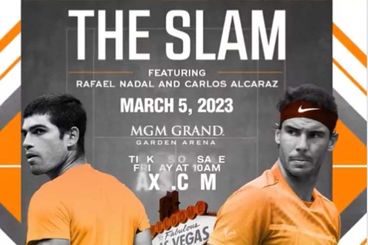 Màn so tài giữa Carlos Alcaraz và Rafael Nadal ngày 5/3 sắp tới ở Las Vegas sẽ không thể diễn ra như kế hoạch