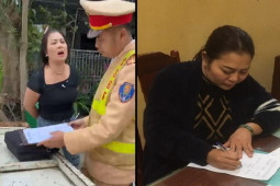 Vụ người phụ nữ lăng mạ CSGT ở Thanh Hoá: Trưởng công an huyện nói gì?