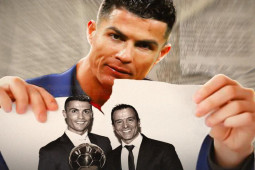 Bóng đá - Ronaldo suýt chấn thương vì fan cuồng, bị chỉ trích vì xử phũ với siêu cò Mendes