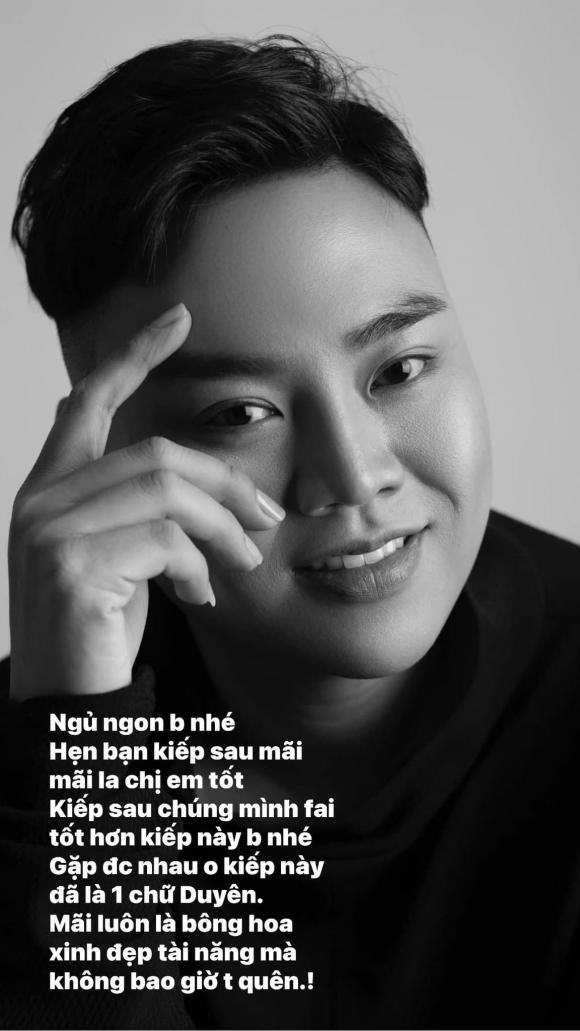 Hồng Quế tiếc thương người bạn thân thiết