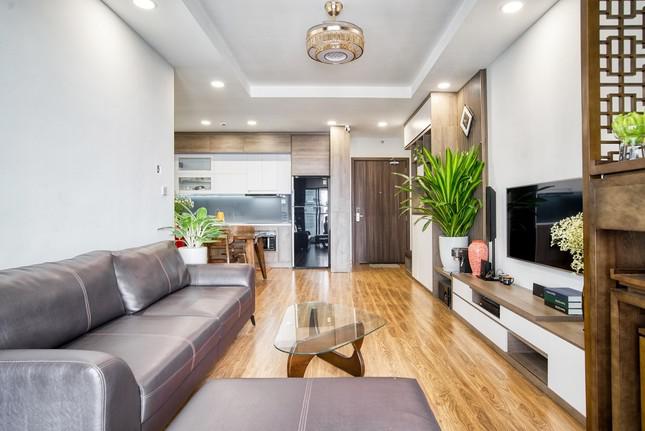 Bên trong căn hộ chung cư cho thuê tại Thanh Xuân (Hà Nội) giá 16 triệu đồng/tháng.