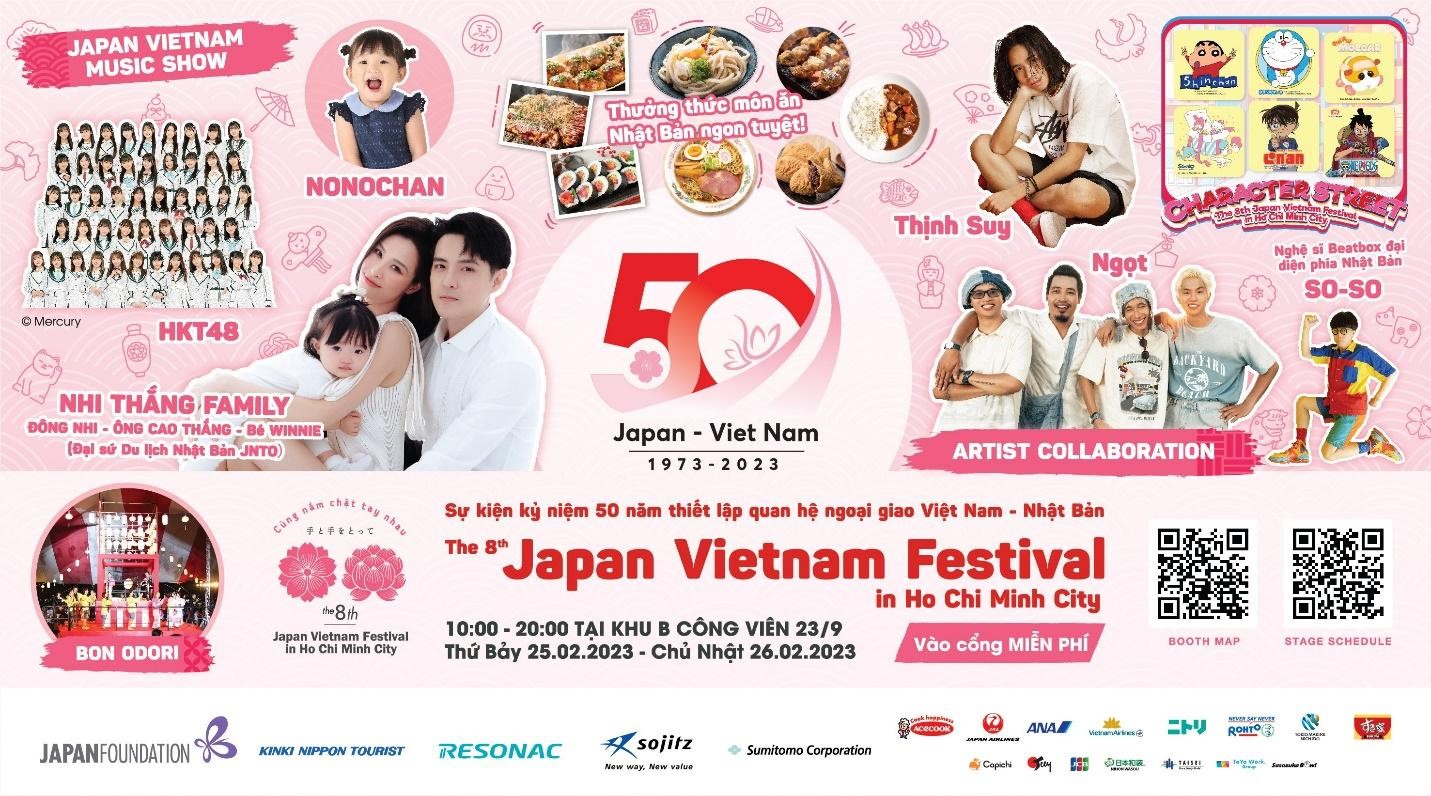 Japan Vietnam Festival với nhiều chương trình hấp dẫn.