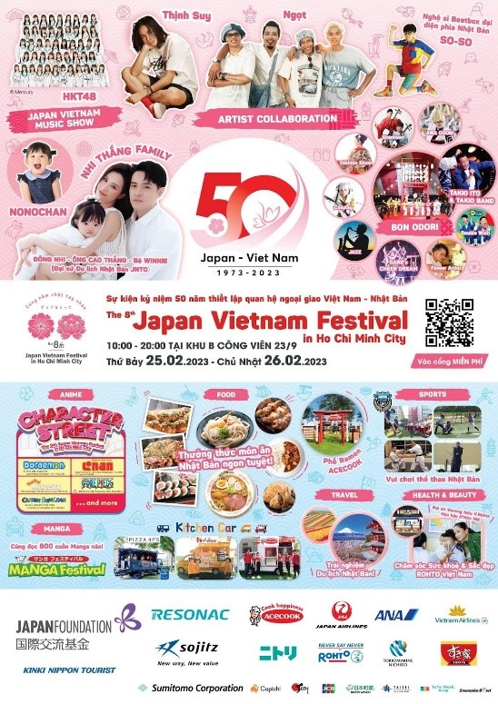 Năm nay Japan Mall sẽ có các nhà nhập khẩu và bán lẻ tham gia với hơn 130 mặt hàng có mặt tại Japan Vietnam Festival lần thứ 8.