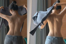 Thời trang - Bức ảnh thay đồ của tình cũ Huỳnh Hiểu Minh bị chỉ trích