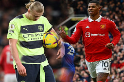 Bóng đá - Điểm nhấn vòng 24 Ngoại hạng Anh: Rashford làm lu mờ Haaland, Chelsea "chìm nghỉm"