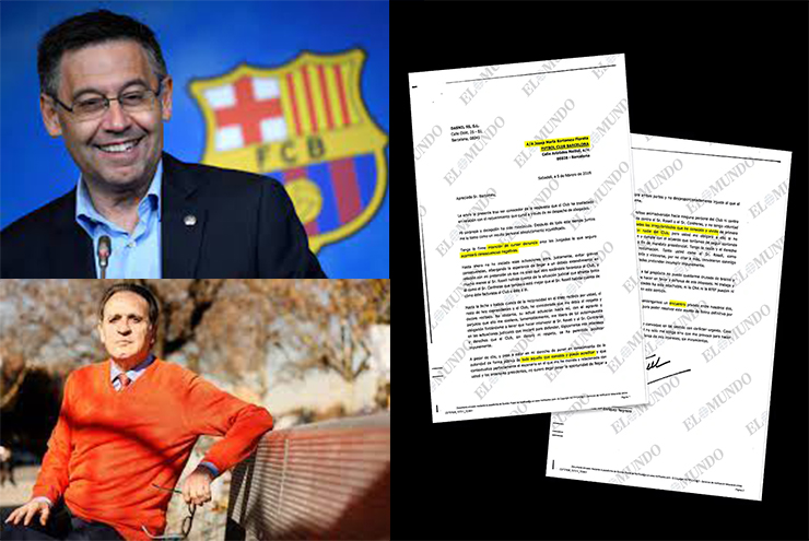 Barca dưới thời cựu Chủ tịch Josep Maria Bartomeu bị tố đút tiền hối lộ cựu phó Chủ tịch Ủy ban kỹ thuật trọng tài của Liên đoàn bóng đá Tây Ban Nha, ông Jose Maria Enriquez Negreira