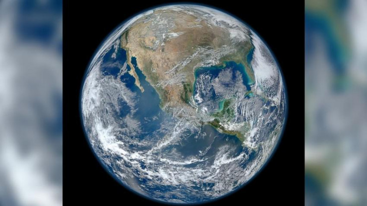 Hình ảnh Trái đất chụp từ vệ tinh. Ảnh: NASA