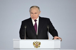 Ông Putin đọc thông điệp liên bang: Nước Nga sẽ đáp trả mọi thách thức
