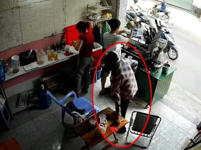 Dùng khăn lau tay làm dụng cụ trộm điện thoại ở Bình Tân